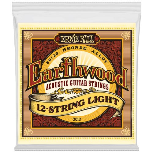 ERNIE BALL EARTHWOOD 12-STRING LIGHT 80/20 BRONZE 2010