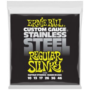 ERNIE BALL REGULAR SLINKY STAINLESS STEEL 2246